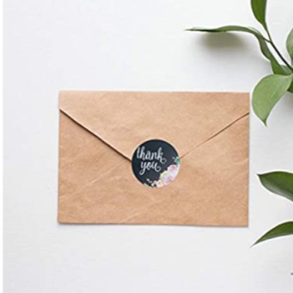 (500) Thank You Stickers - Picture 4 of 6